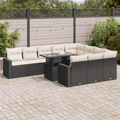 Garden set with cushions,...