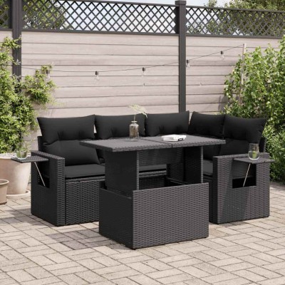 Garden set with cushions, 5...