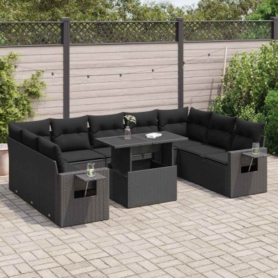 Garden set with cushions,...