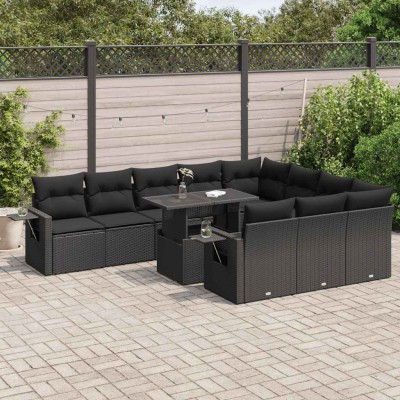 Garden set with cushions,...