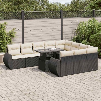Garden set with cushions,...
