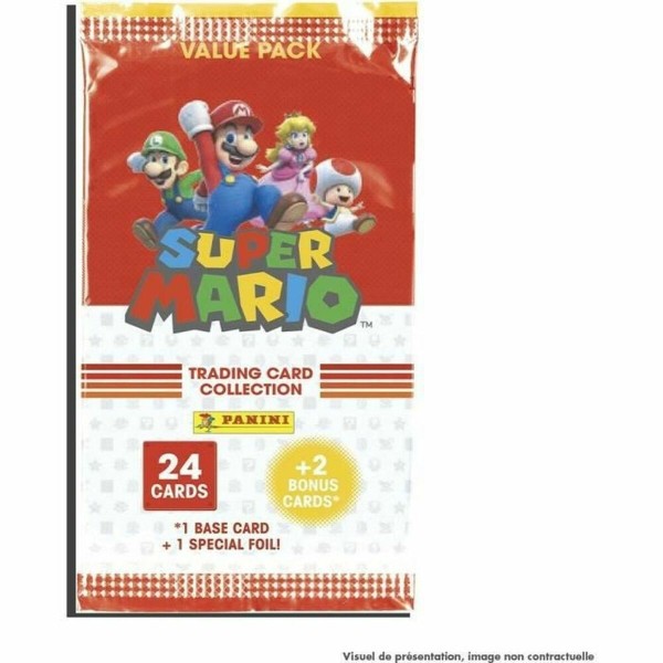 Chrome Pack Panini Super Mario Trading Cards (FR)