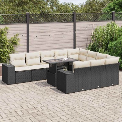 Garden set with cushions,...