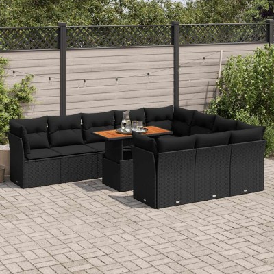 Garden set with cushions,...