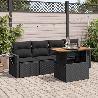 Garden set with cushions, 5...