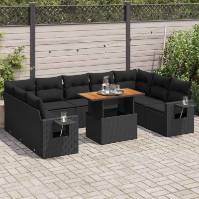 Garden set with cushions,...