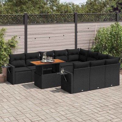 Garden set with cushions,...