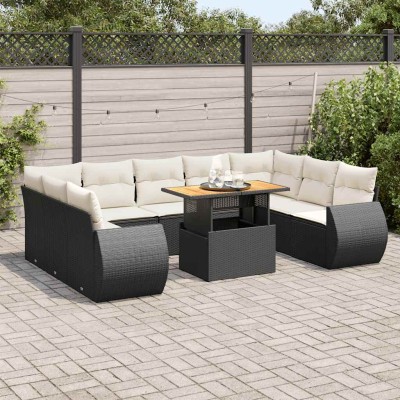 Garden set with cushions,...