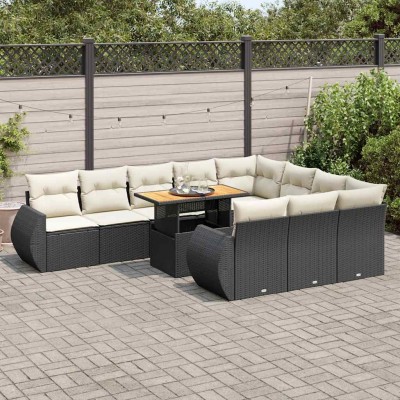 Garden set with cushions,...