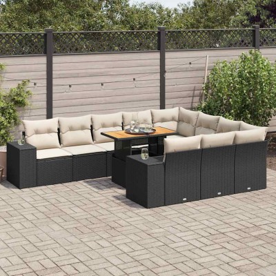 Garden set with cushions,...
