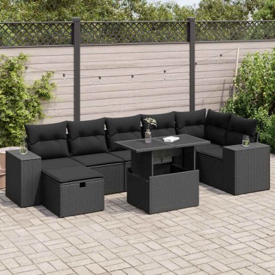 Garden set with cushions, 5...
