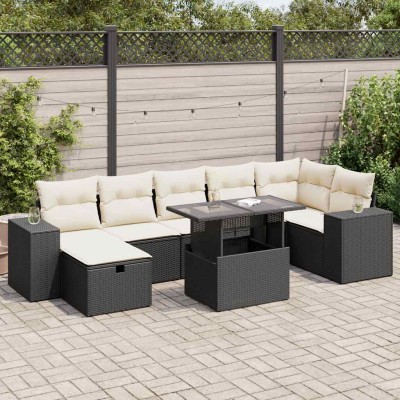 Garden set with cushions, 5...
