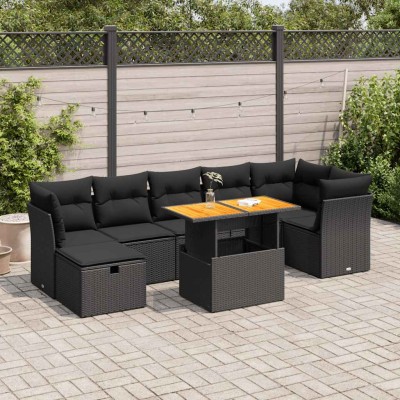 Garden set with cushions, 8...