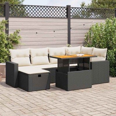 Garden set with cushions, 8...