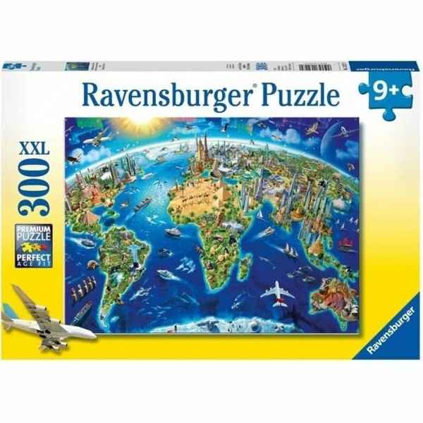 Puzzle Ravensburger Map of the monuments of the world