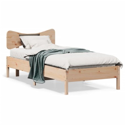 Bed frame without mattress,...