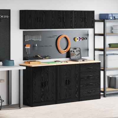 garage cabinets, 6 pcs.,...