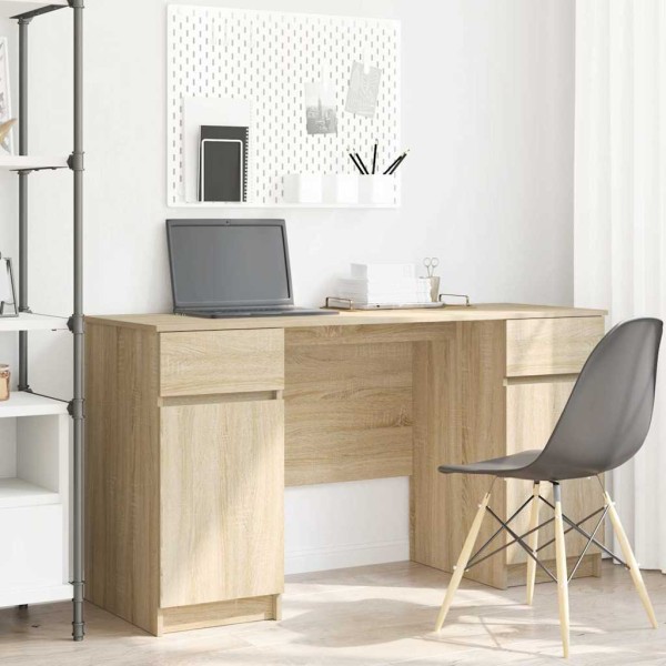 Table Sonoma oak 140 x 49 x 76 cm Treated wood