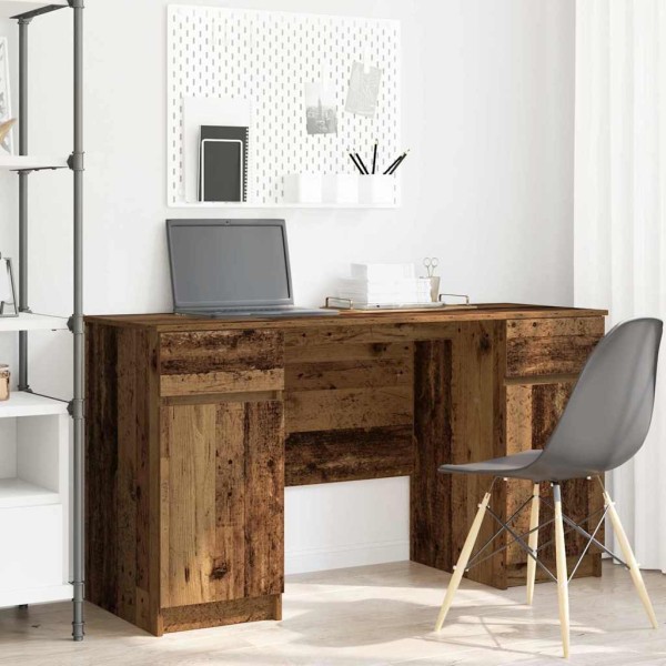 Table Old wood 140 x 49 x 76 cm Treated wood