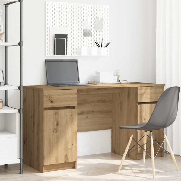 Artisan oak table 140 x 49 x 76 cm Treated wood