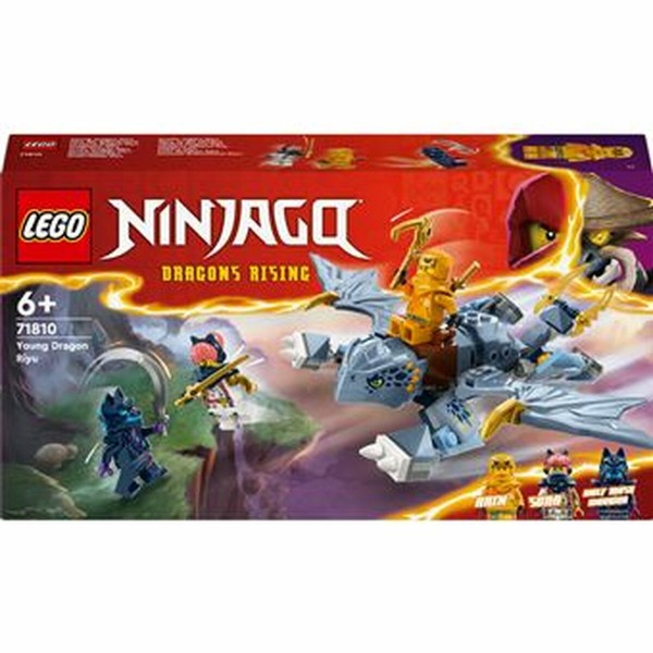 Строительный набор Lego NINJAGO 71810 The Young Dragon Riyu Разноцветный