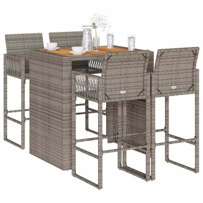 5-piece garden bar set...