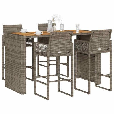 5-piece garden bar set...
