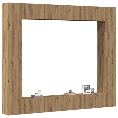 Artisan Oak 8 Piece Wall...