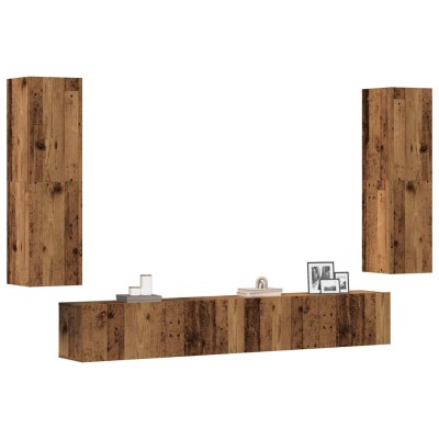 Wall-mounted TV cabinet...