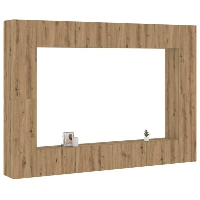 Artisan Oak 8 Piece Wall...