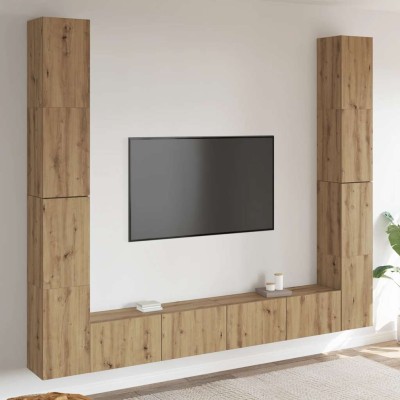 Artisan Oak 6 Piece Wall...