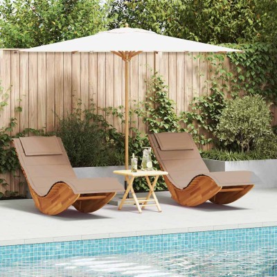 Sun lounger with pillow 2...
