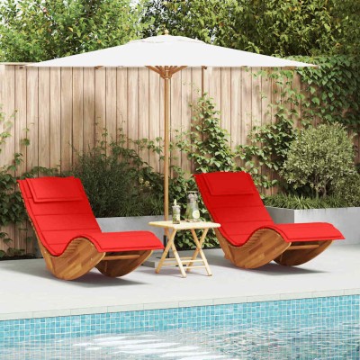 Sun lounger with pillow 2...