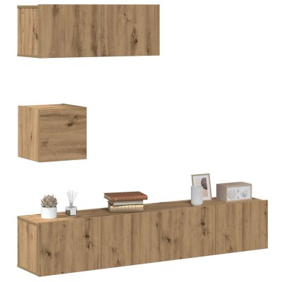 Artisan Oak 4 Piece Wall...
