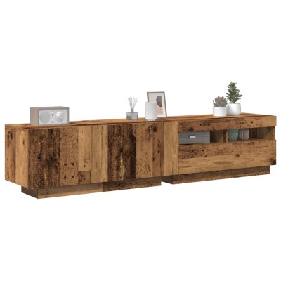 TV cabinet with LED lights...