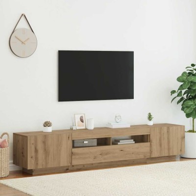 TV cabinet with LED lights...