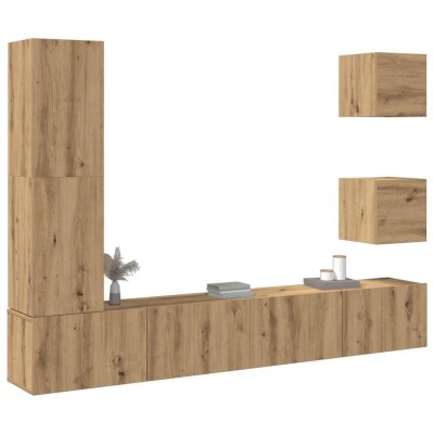 Artisan Oak 5 Piece Wall...