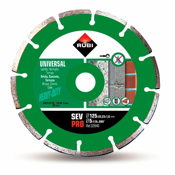 Griešanas disks Rubi pro r32940 125 mm