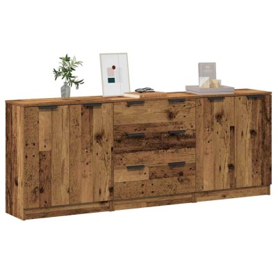 sideboards 3 pcs Old Wood...