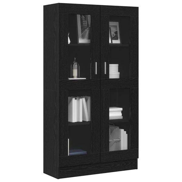 Bookcase Black oak 82.5 x 30.5 x 150 cm