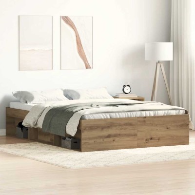 Bed frame without mattress,...