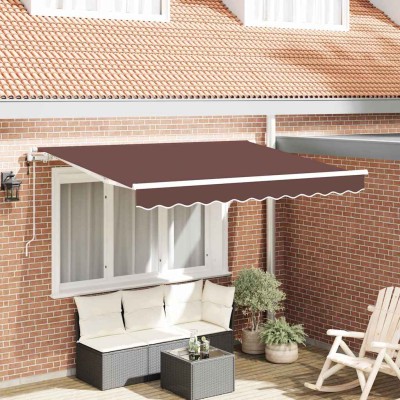 Retractable awning Brown...