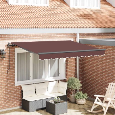 Retractable awning Brown...