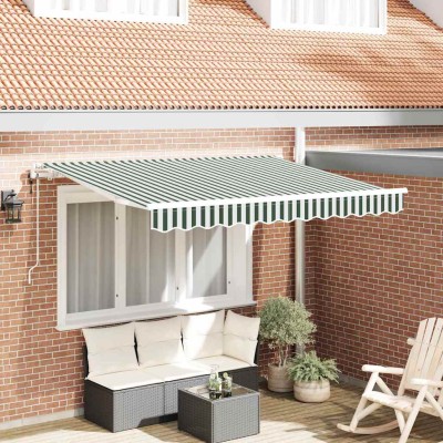 Retractable awning Green...
