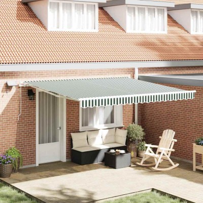 Retractable awning Green...