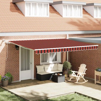 Retractable awning Orange...