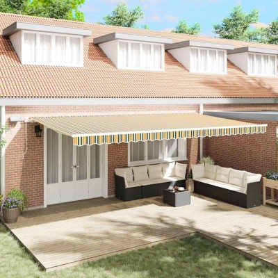 Retractable awning Green...