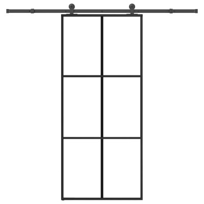 Sliding door with hardware...
