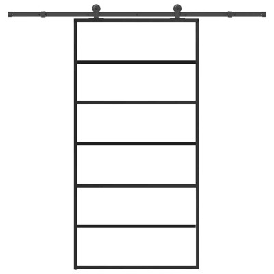 Sliding door with hardware...