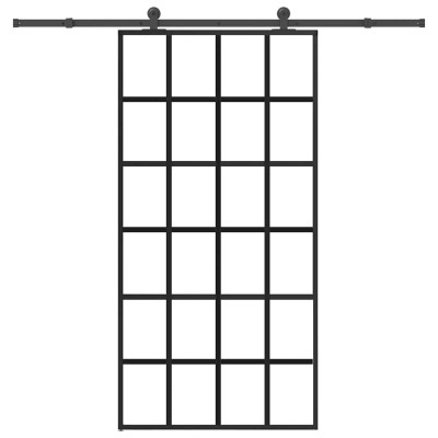 Sliding door with hardware...